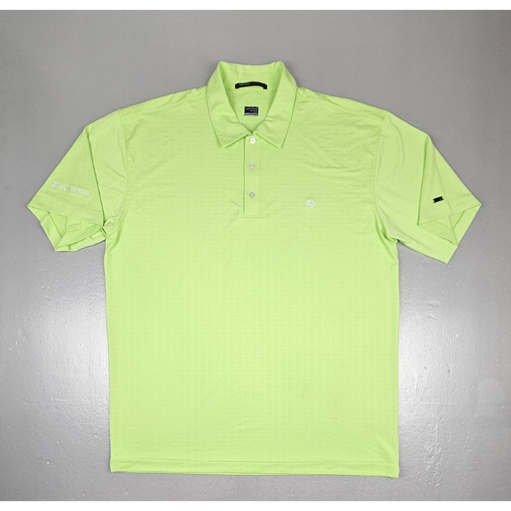 Nike Tiger Woods Collection Golf Polo Shirt Mens Large. Old Mutual Course Green
